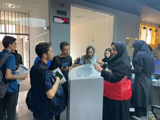 معاینات پزشکی هفتمین دوره المپیاد استعدادهای برتر در مرکز پزشکی ورزشی امام علی (ع)