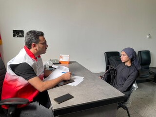 معاینات پزشکی هفتمین دوره المپیاد استعدادهای برتر در مرکز پزشکی ورزشی امام علی (ع)