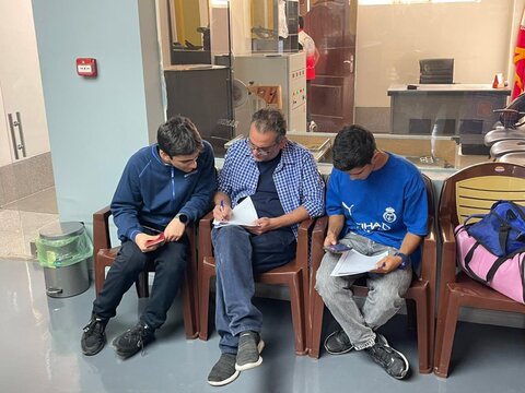 معاینات پزشکی هفتمین دوره المپیاد استعدادهای برتر در مرکز پزشکی ورزشی امام علی (ع)