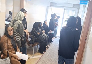 در ادامه معاینات ورزشکاران اعزامی به المپیاد  استعدادهای برتر