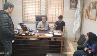 در ادامه معاینات ورزشکاران اعزامی به المپیاد  استعدادهای برتر