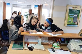 در ادامه معاینات ورزشکاران اعزامی به المپیاد  استعدادهای برتر