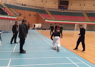 در ادامه معاینات ورزشکاران اعزامی به المپیاد  استعدادهای برتر