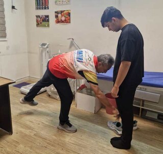 معاینات پزشکی ورزشکاران شرکت کننده در المپیاد استعدادهای برتر توسط هیأت پزشکی کرمان