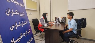 انجام معاینات پزشکی از ورزشکاران فارس اعزامی به المپیاد استعدادای برتر کشور-2