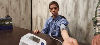 انجام معاینات پزشکی از ورزشکاران فارس اعزامی به المپیاد استعدادای برتر کشور-2