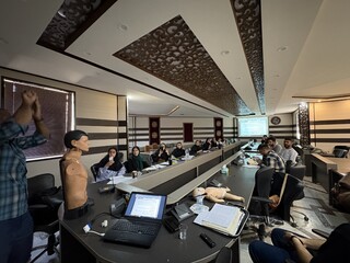 روز اول کلاس پیشنیاز دوره صد ساعته امدادگر ورزشی کارگاه پیشرفته کمک های اولیه