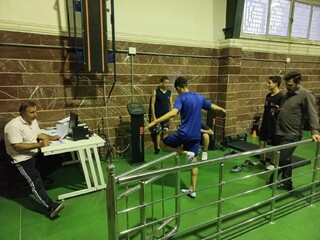 گزارش تصویری صدور گواهی سلامت ورزشکاران