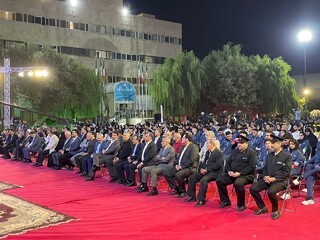 آیین بدرقه کاروان های ورزش ایران به بازی های کشورهای اسلامی و اسیایی جوانان و امضای منشور مبارزه با دوپینگ با حضور دکتر نوروزی