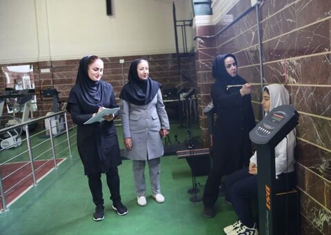 گزارش تصویری صدور گواهی سلامت ورزشکاران