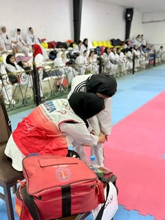 پوشش پزشکی مسابقات تکواندو قهرمانی کشور