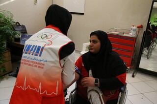 هجدهمین روز معاینات ورزشکاران اعزامی به رویدادهای بزرگ 2025-پاراآسیایی جوانان-امارات