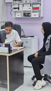 معاینات پزشکی ورزشکاران اعزامی ایلامی به هفتمین المپیاد استعدادهای برتر کشور