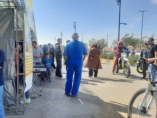 هفتمین ایستگاه رایگان تندرستی