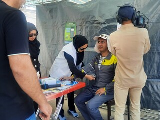 هفتمین ایستگاه رایگان تندرستی