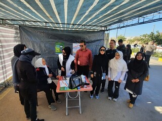 هفتمین ایستگاه رایگان تندرستی