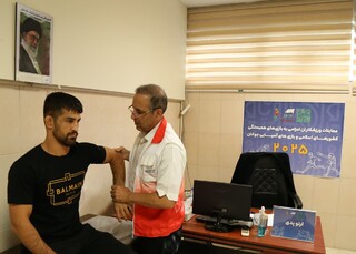 معاینات ملی پوشان کشتی و وزنه‌برداری اعزامی به بازی‌های همبستگی کشورهای اسلامی