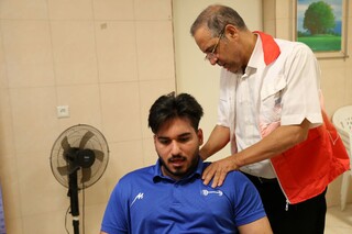 معاینات ملی پوشان کشتی و وزنه‌برداری اعزامی به بازی‌های همبستگی کشورهای اسلامی