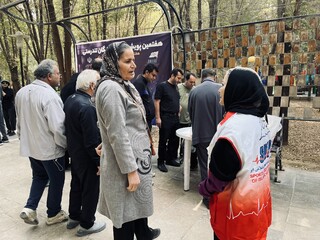 اجرای هفتمین پویش ایستگاه رایگان تندرستی در یزد