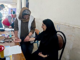 هفتمین پویش سراسری ایستگاه رایگان تندرستی در بندرعباس برگزار شد