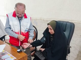 هفتمین پویش سراسری ایستگاه رایگان تندرستی در بندرعباس برگزار شد