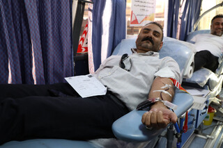 برگزاری پویش اهدا خون به مناسبت هفته تربیت بدنی توسط هیات پزشکی ورزشی فارس