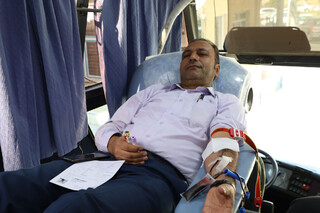 برگزاری پویش اهدا خون به مناسبت هفته تربیت بدنی توسط هیات پزشکی ورزشی فارس