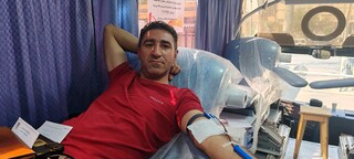 برگزاری پویش اهدا خون به مناسبت هفته تربیت بدنی توسط هیات پزشکی ورزشی فارس