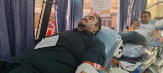 برگزاری پویش اهدا خون به مناسبت هفته تربیت بدنی توسط هیات پزشکی ورزشی فارس