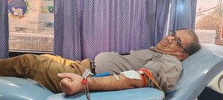 برگزاری پویش اهدا خون به مناسبت هفته تربیت بدنی توسط هیات پزشکی ورزشی فارس