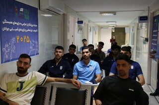 معاینات تیم ملی فوتسال اعزامی به بازی‌های همبستگی کشورهای اسلامی