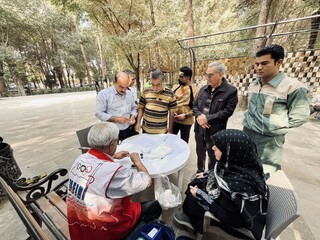 دومین روز پویش ایستگاه رایگان تندرستی در یزد