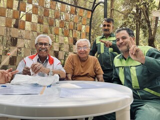 دومین روز پویش ایستگاه رایگان تندرستی در یزد