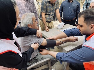 دومین روز پویش ایستگاه رایگان تندرستی در یزد