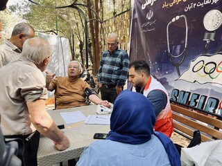 دومین روز پویش ایستگاه رایگان تندرستی در یزد