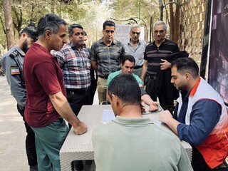 دومین روز پویش ایستگاه رایگان تندرستی در یزد