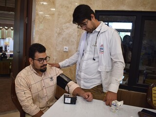 اجرای هفتمین پویش ایستگاه رایگان تندرستی در قم