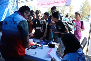 اجرای هفتمین پویش ایستگاه رایگان تندرستی در جنوب غرب تهران