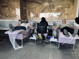 هفتمین پویش اهدای خون در استان یزد