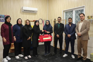 بهره برداری از درمانگاه هیات پزشکی ورزشی شهرستان اوز استان فارس در شهر کوره