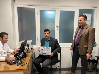 اهدای خون به مناسبت هفته تربیت بدنی