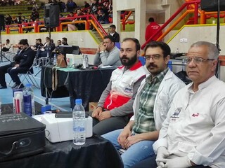 پوشش پزشکی هفتمین امپیاد پسران - پهار محال و بختیاری