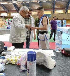 پوشش پزشکی هفتمین امپیاد پسران - پهار محال و بختیاری