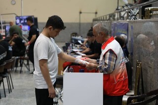 پوشش پزشکی رقابتهای کشتی المپیاد استعدادهای برتر توسط هیات پزشکی ورزشی فارس