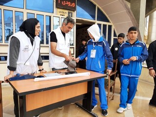 دومین روز پویش ایستگاه رایگان سلامت و تندرستی در اردبیل