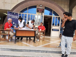 دومین روز پویش ایستگاه رایگان سلامت و تندرستی در اردبیل