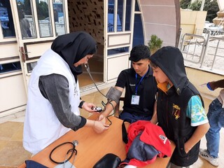 دومین روز پویش ایستگاه رایگان سلامت و تندرستی در اردبیل