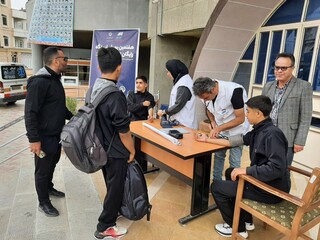 دومین روز پویش ایستگاه رایگان سلامت و تندرستی در اردبیل