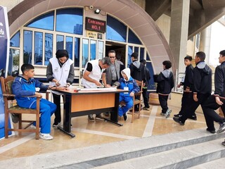 دومین روز پویش ایستگاه رایگان سلامت و تندرستی در اردبیل