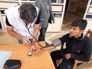 دومین روز پویش ایستگاه رایگان سلامت و تندرستی در اردبیل